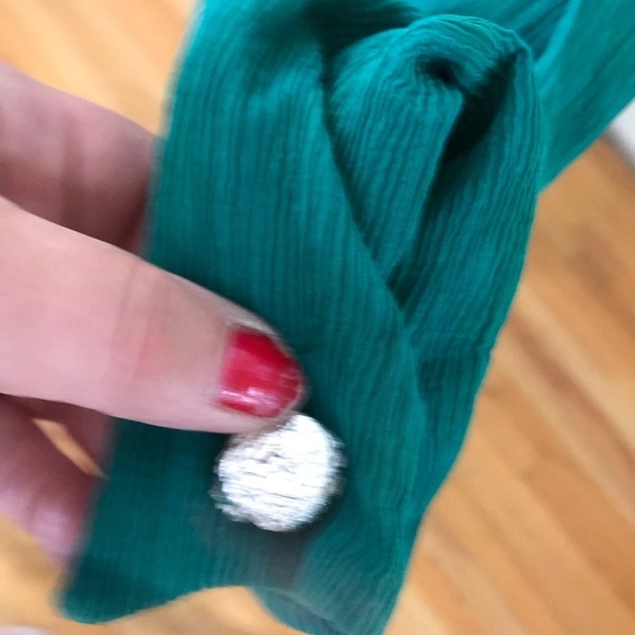 Dana Buchman  size 10 emerald green 2 pc duster & tank - Picture 11 of 15